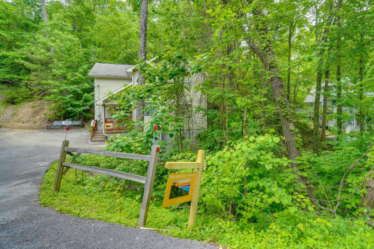 Gatlinburg Vacation Rental Balcony With Hot Tub! Exterior foto