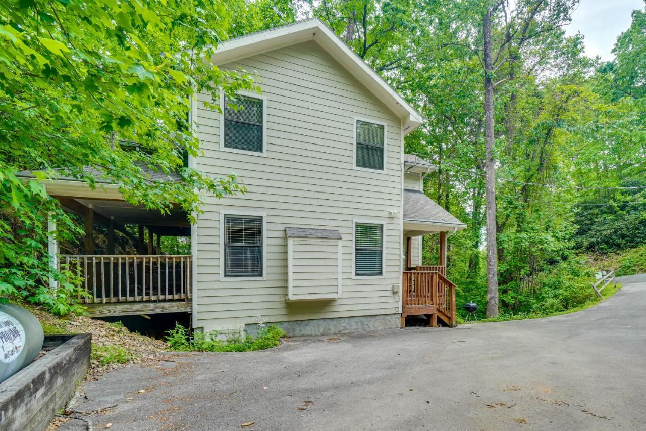 Gatlinburg Vacation Rental Balcony With Hot Tub! Exterior foto