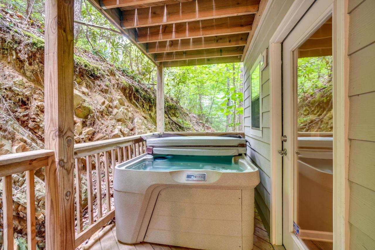 Gatlinburg Vacation Rental Balcony With Hot Tub! Exterior foto